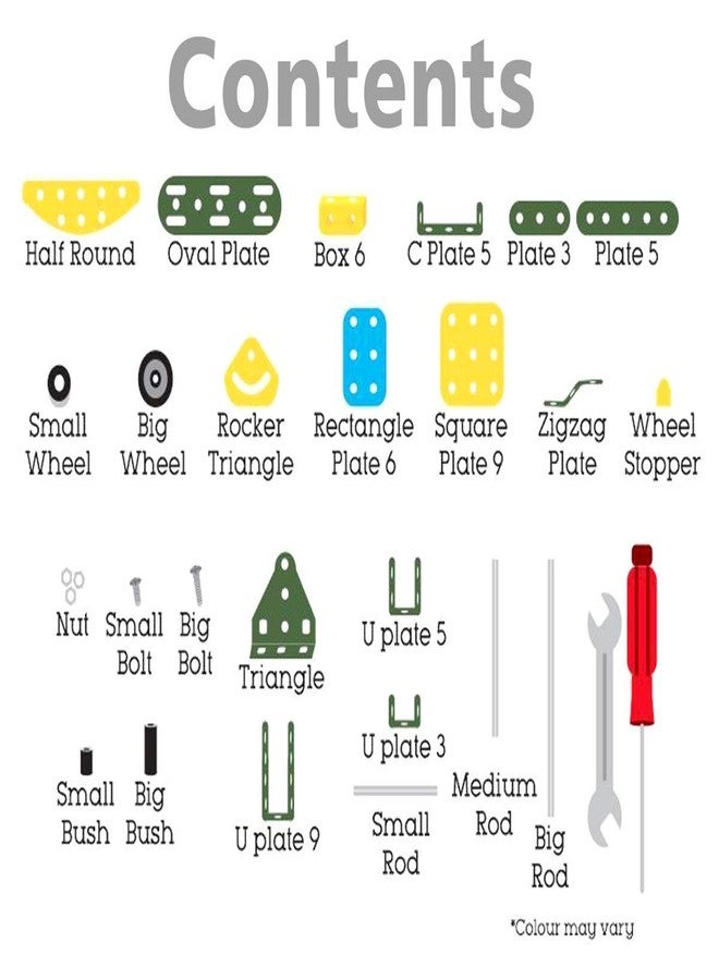 Nabhya Little Engineer Mechanical kit for Juniors - Build Your own Battlefield Vehicles - Building Construction Engineering Toys for Kids(Age 5 to 12)- Multi Color - Image 4